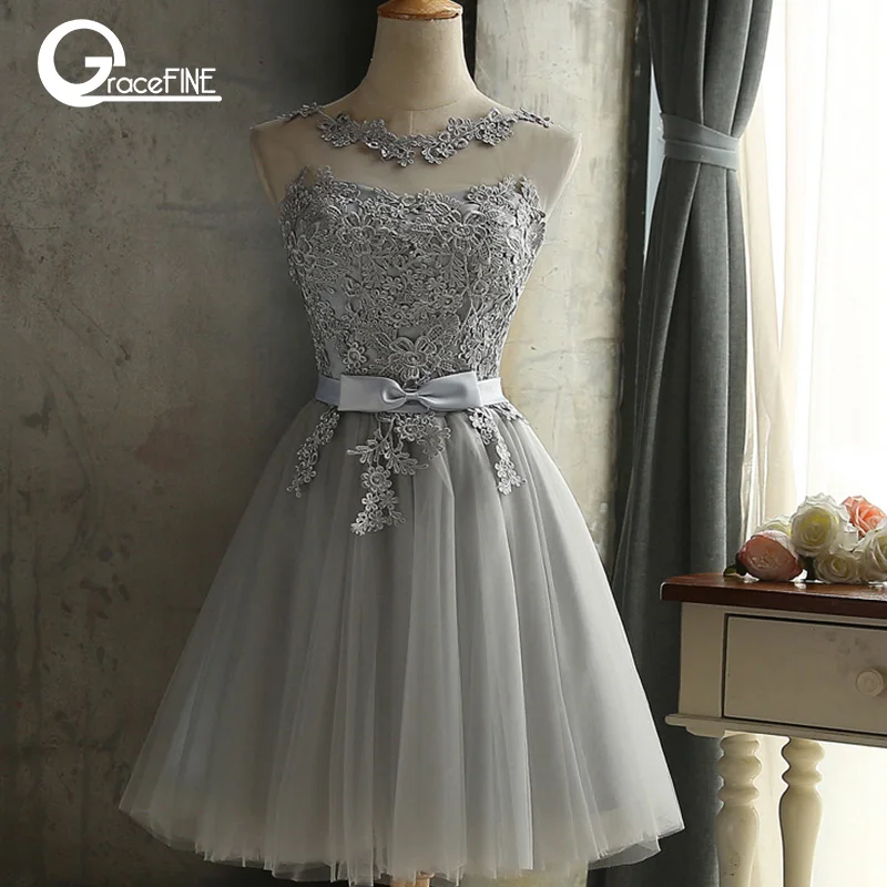 Vintage Midi gris bordado flor arco encaje Vestido Ropa Mujer Verano mujeres Vestido De fiesta Vestido De Verano Delgado graduado Vintage Midi gris bordado flor arco encaje Vestido Ropa Mujer Verano mujeres Vestido De fiesta Vestido De Verano Delgado graduado