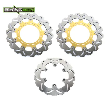 

BIKINGBOY LC8 ADVENTURE 950 / S 04 05 06 SUPER ENDURO 950 R 2006 2007 2008 ADVENTURE 990 S Front Rear Brake Discs Rotors Disks