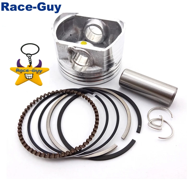 

56mm 15mm Piston Pin Ring Set Kit For Chinese Lifan 150cc Engine 4 Wheeler Motorcycle Pit Dirt Trail Motor Bike ATV Quad