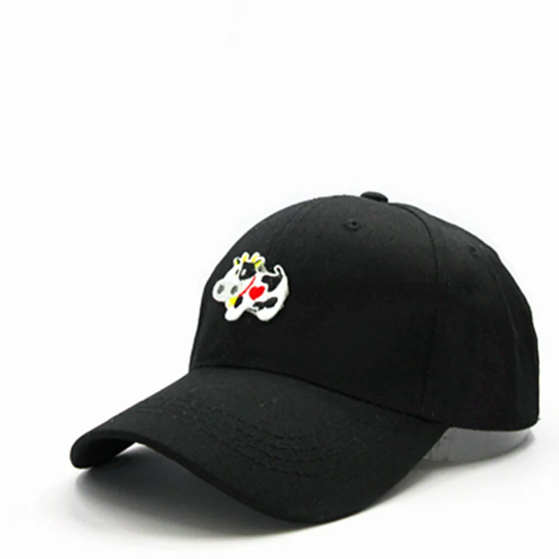 Кепка в стиле хип хоп хлопковая с вышивкой виде животных Регулируемая Snapback для