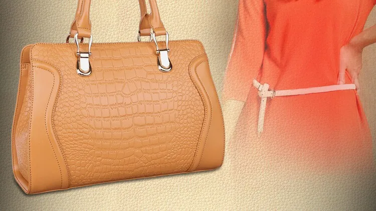 Новая мода женская сумка из натуральной кожи крокодиловая большая сумка через плечо сумка