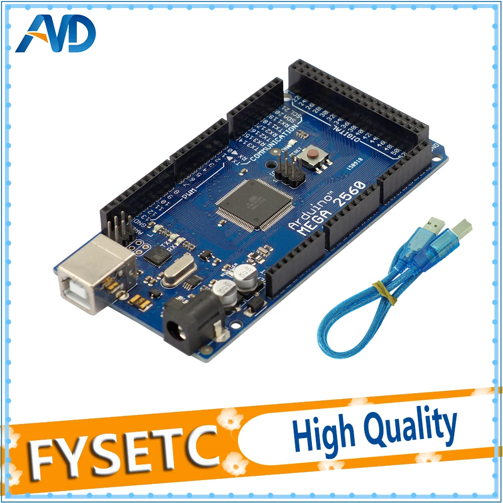 

1PC 3D Printer Control Board for Arduino Mega2560 R3 Master Control Board Development Board for Delta Ramps1.4 for Ultimaker