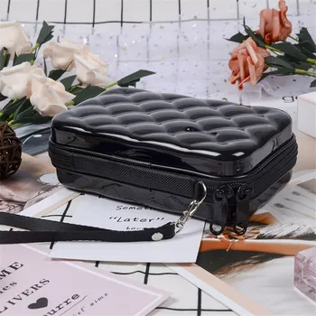 

Portable Waterproof Women Handbag Make Up Bag Travel Cosmetic Bags PVC Pouch Wash Toiletry Bag Travel Organizer Case 25#