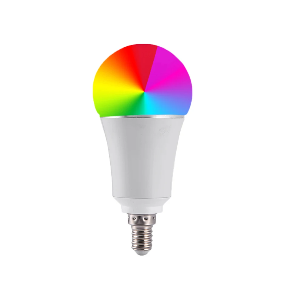 7 Вт E27/E26/B22/E14 умный дом Беспроводной Wi-Fi светодиодная rgb-лампа Поддержка Alexa Google Home