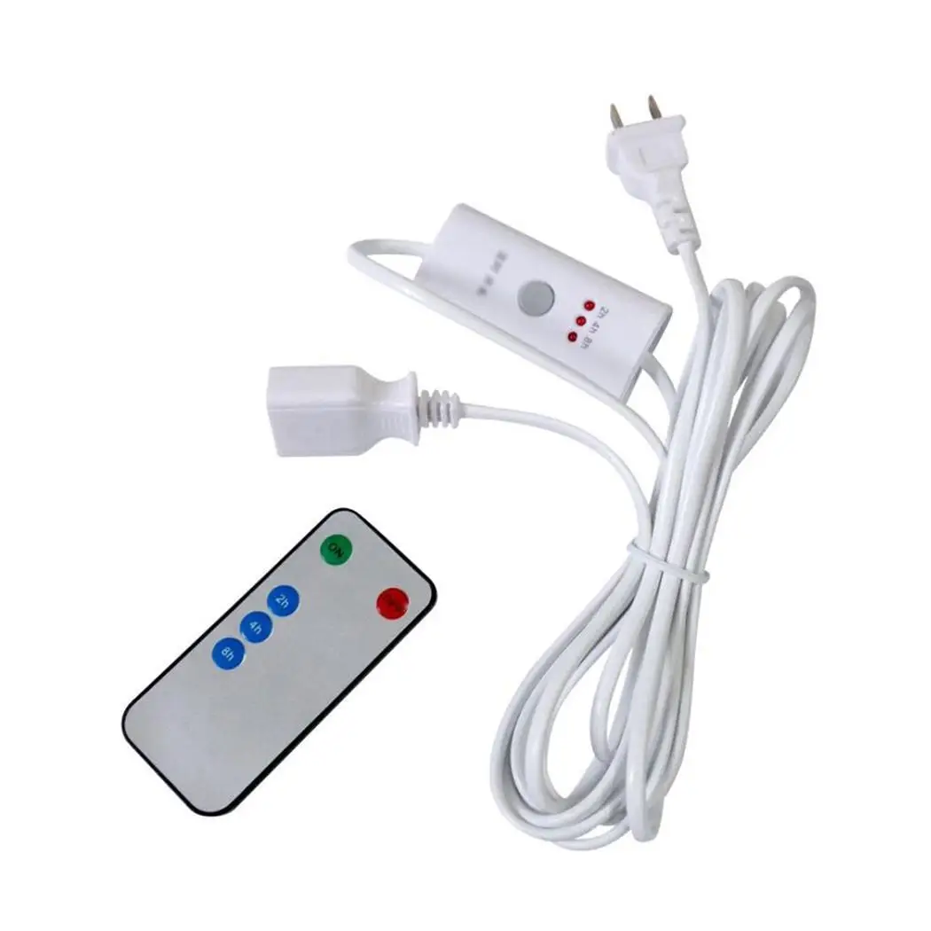

3M 60W AC Power Supply Extension 1 Remote Control Cable 1 Cable, Remote Control Adapter With Timing Switch