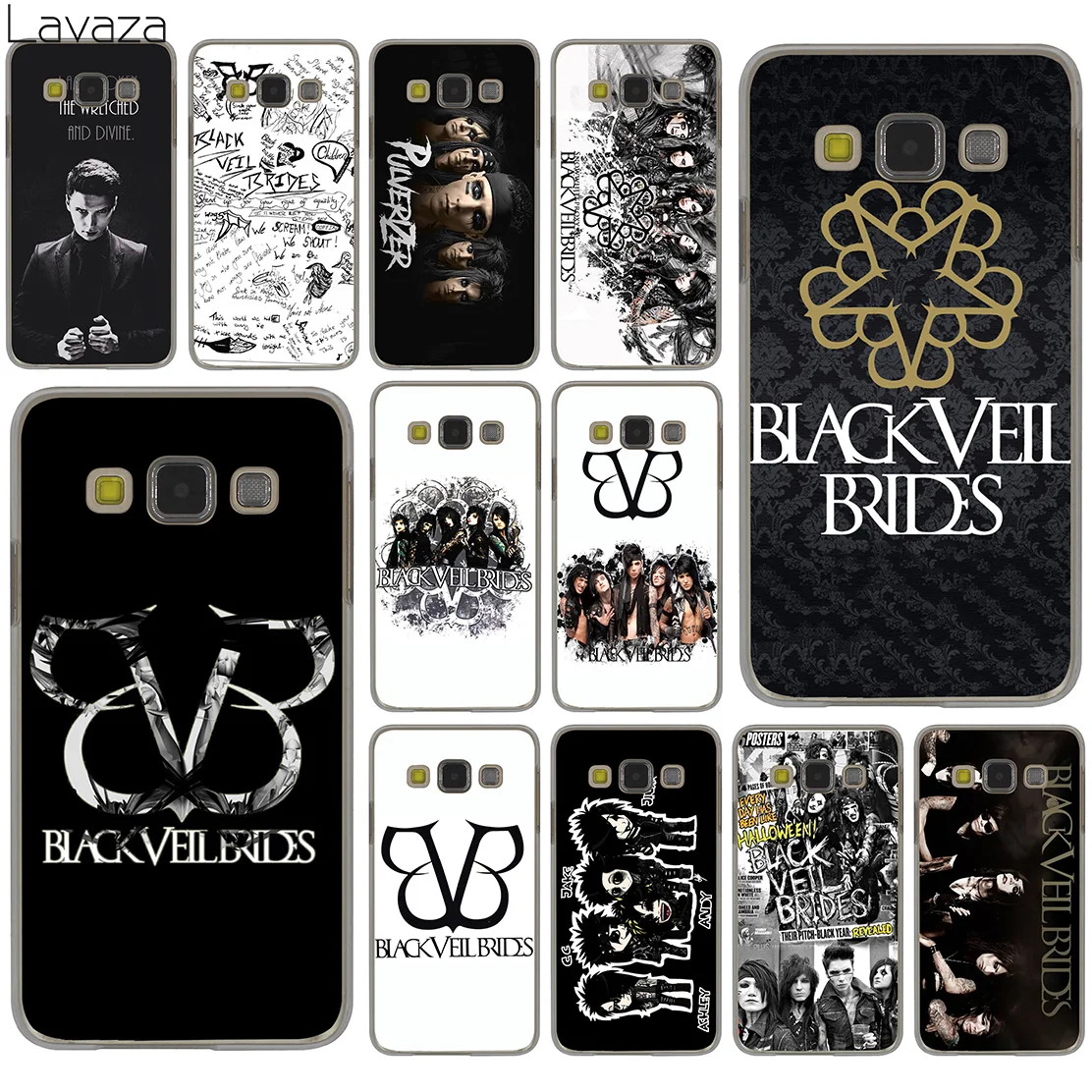 Lavaza Black Veil Brides BVB Hard чехол для Samsung Galaxy S8 плюс S3 S4 S5 и мини S7 край S6 Edge Plus