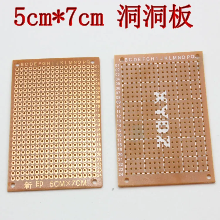 

Multi-purpose Board Bakelite Universal Hole Board PCB Circuit Board 5x7cm/7x9/9*15/12*18/15*18cm