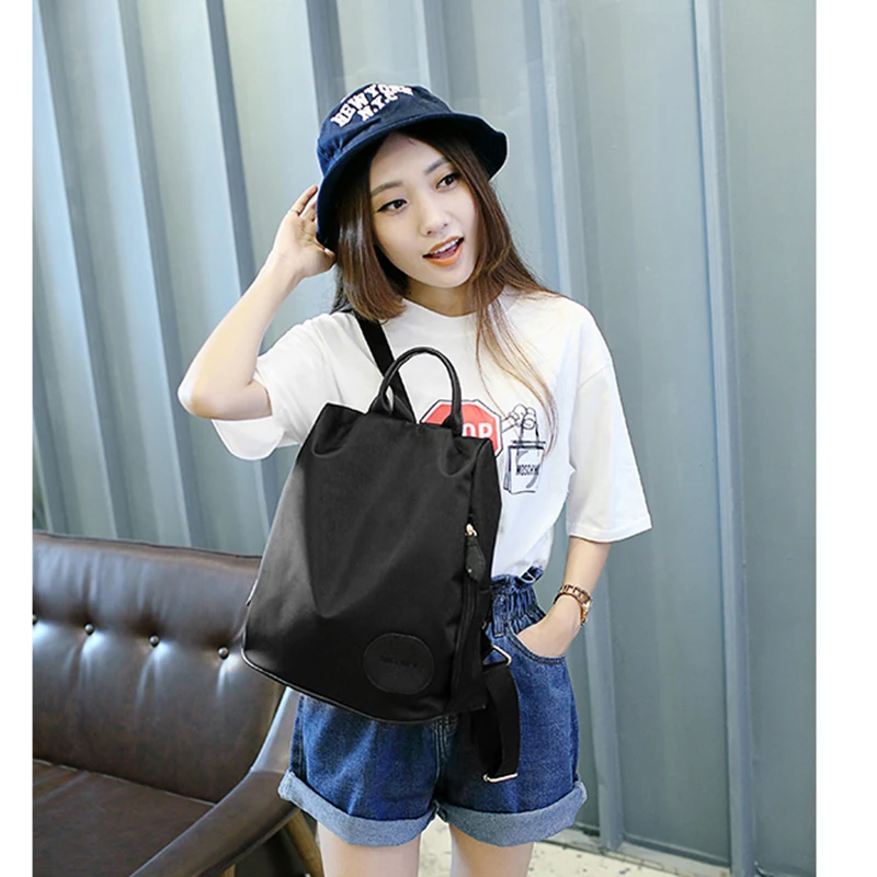 Bolso de tela Oxford de nailon para chicas adolescentes mochila impermeable informal de ocio para mujer