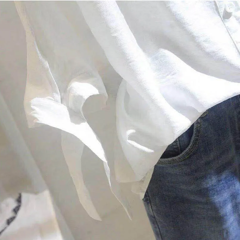 Linen Shirt white 2