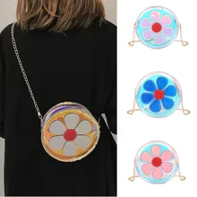 MUQGEW/женская сумка-мессенджер с модным принтом, Женская Повседневная прозрачная Цветочная милая сумка через плечо, Bolsa Feminina