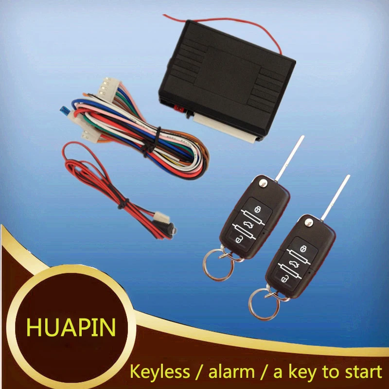 

Universal Remote Central Locking Kit Vehicle Transmitter Controllers Lock Keyless Auto Entry Button Start Stop Car Alarm System