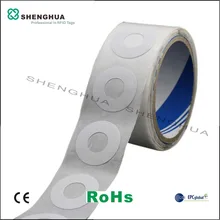 10 шт./упак. 860-960 МГц UHF диск RFID тег CD значок DVD наклейка диск тег круглая бумага 35 мм для системы охранной сигнализации