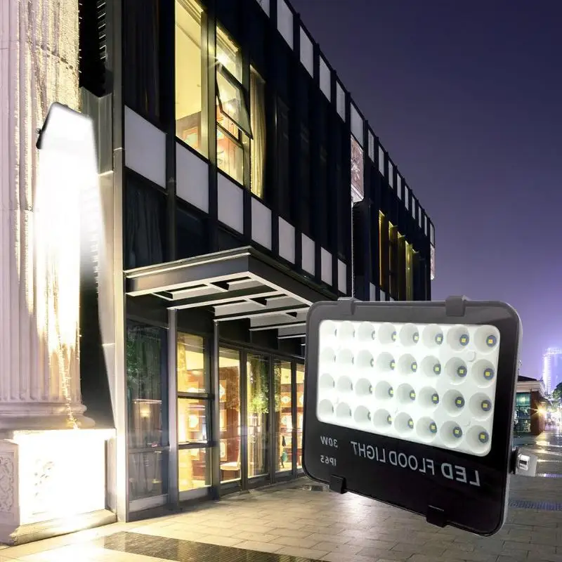 

30W 32LED Outdoors Spotlight Garden Yard Nano Square Scenery Lawn Lights Landscape Lighting for Advertising Square