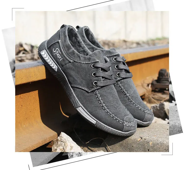 Sneakers men flats casual shoes comfortable lace-up canvas shoes men sneakers solid flat with men shoes zapatos de hombre