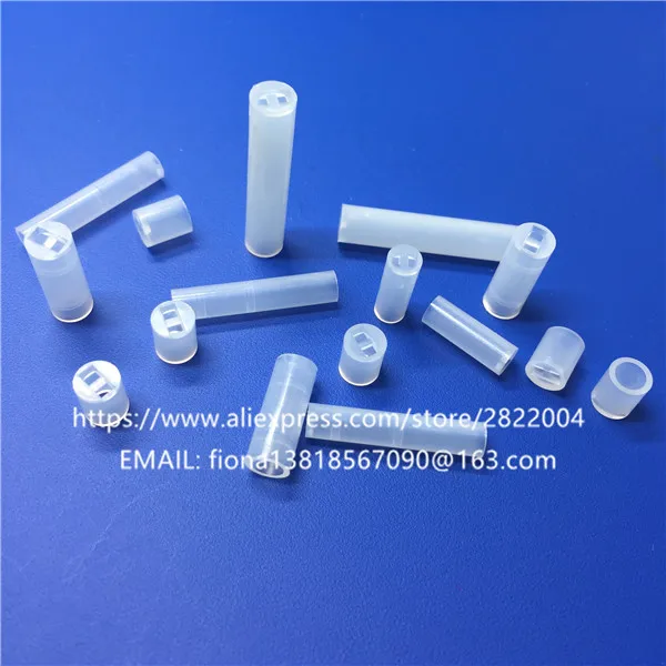 

Dia.4mm, length 13~24mm LED standoff plastic fasteners nylon 3mm LED spacer support Round Support