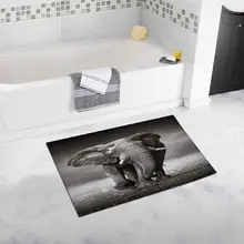 Африканский слон коврик для ванной и коврик для ванной нескользящий
