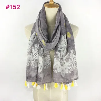 

Factory dot splicing cashew nut Long Shawl 100% viscose scarf