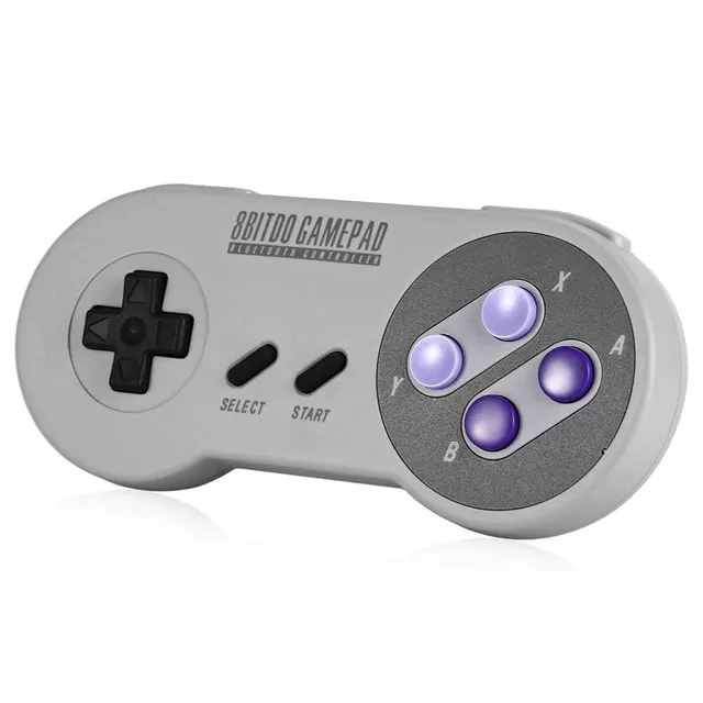 Alta Calidad 8 8bitdo SNES30 Diseño Bluetooth Wireless