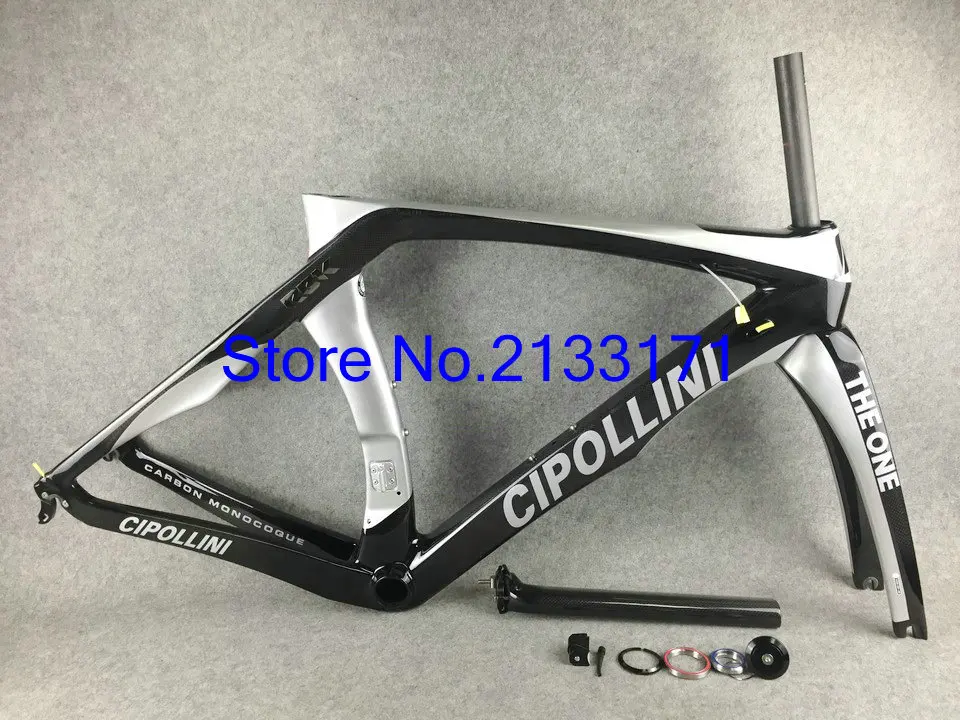 Карбоновая рама Cipollini RB1K THE ONE Shiny RB1000 T1100 карбоновая велосипедная Рама в комплекте