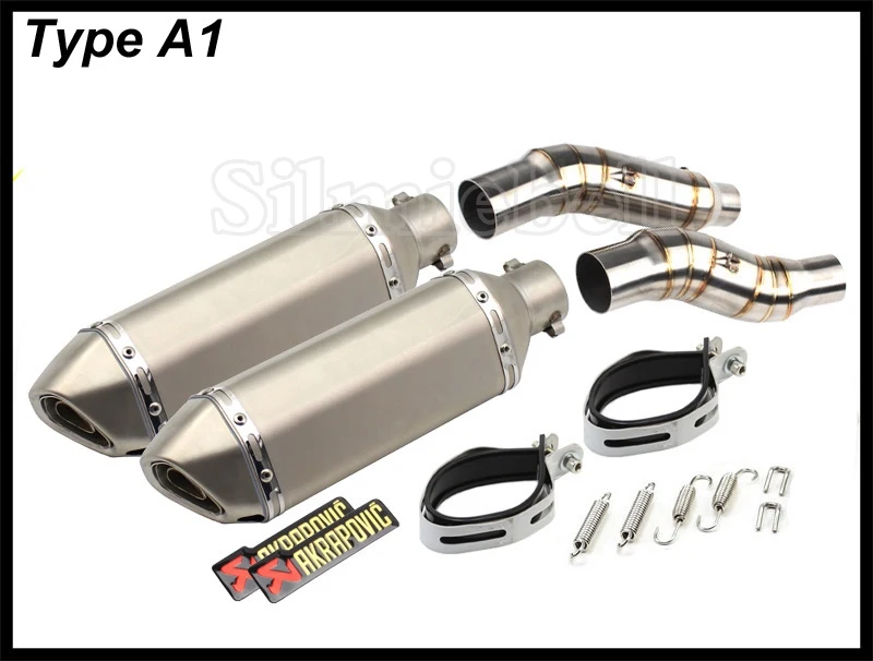 Z1000 2014 Akrapovic выхлопная система мотоцикла для Kawasaki 2010 2018 2019|Выхлопные трубы и