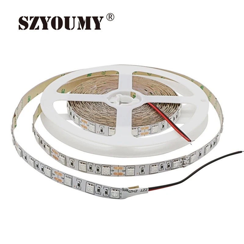 

SZYOUMY LED Grow Light Full Spectrum 5M LED Strip light 5050 LED Flower Plant Phyto Growth Lamps For Greenhouse Hydroponic Plant
