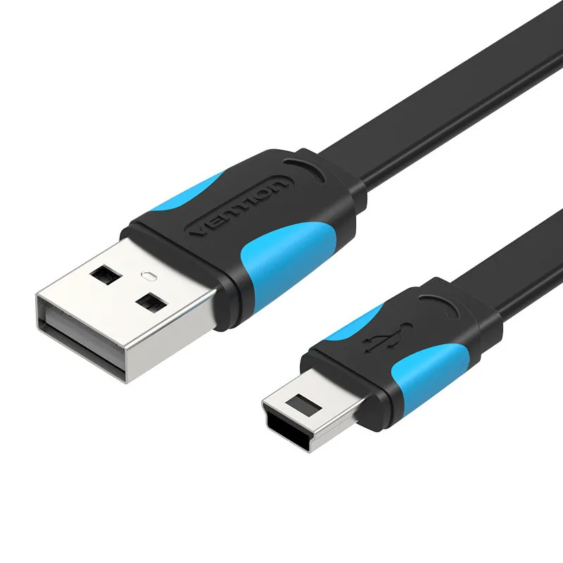 

Vention Mini USB Cable Mini USB to USB Fast Data Charger Cable for MP3 MP4 Player Car DVR GPS Digital Camera HDD Mini USB