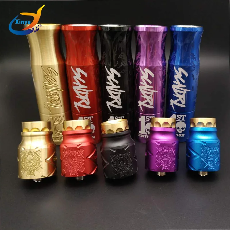 Новейший набор электронных сигарет Scndrl mod Kit V1 18650 батарея 27 мм диаметр