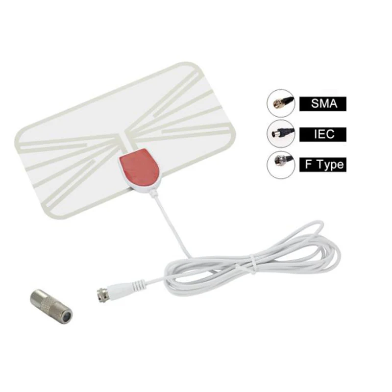 25dbi 4k 1080p Indoor Hd Digital Tv Antenna Dvbt Vhf Uhf Atsc Signal