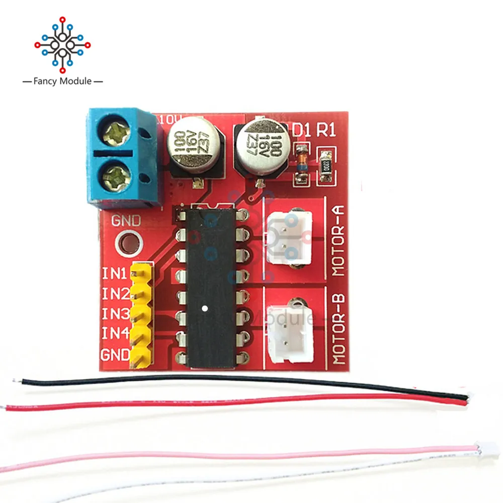 2.5A Двухканальный драйвер двигателя постоянного тока мини модуль за пределами L298N ШИМ контроль скорости шагового двигателя драйвер платы