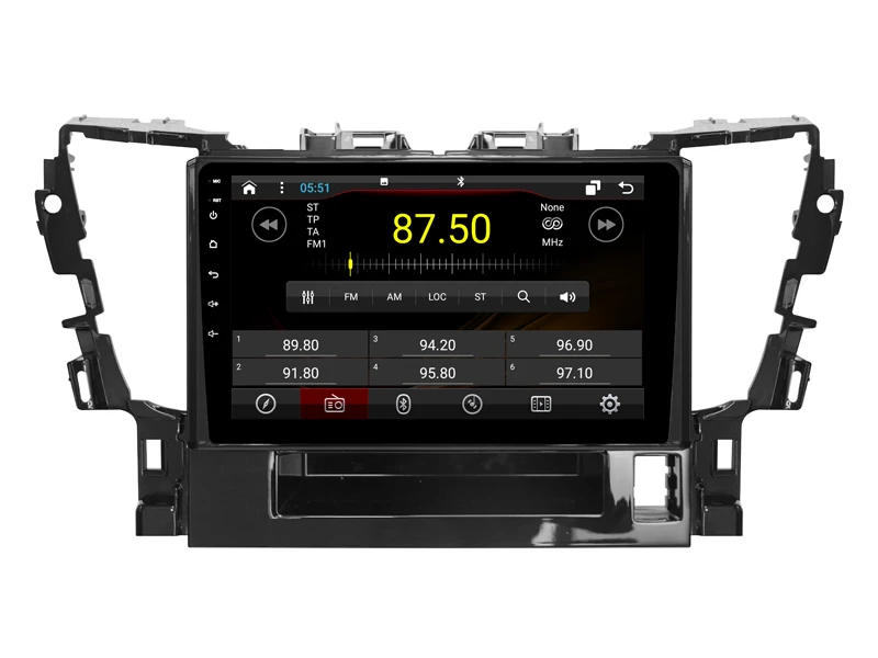 Flash Deal DSP android 8.1 gps navigation for TOYOTA ALPHARD 2015 Navirider car multimedia player stereo radio tape recorder headunit 2