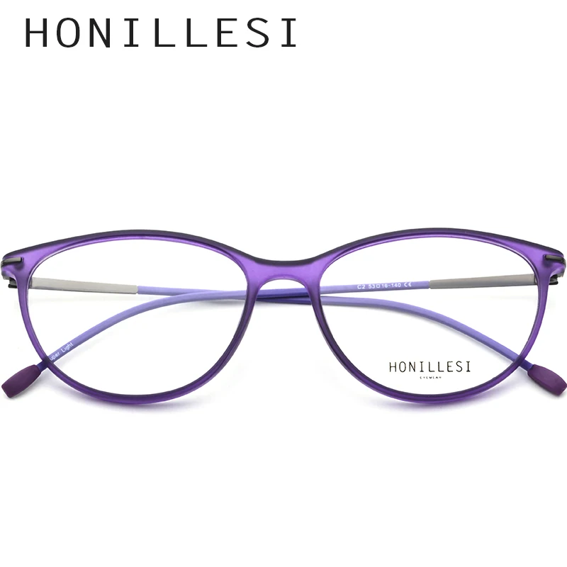 

TR90 Optical Glasses Frame for Women Prescription Eyeglasses Myopia Woman Cat Eye Transparent Clear Female Ultralight Eyewear