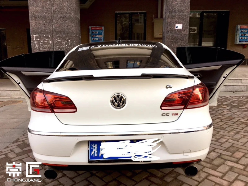 Задний спойлер из углеродного волокна для Volkswagen VW CC 2010 2011 2012 2013 2014 2015 2016|Спойлеры и