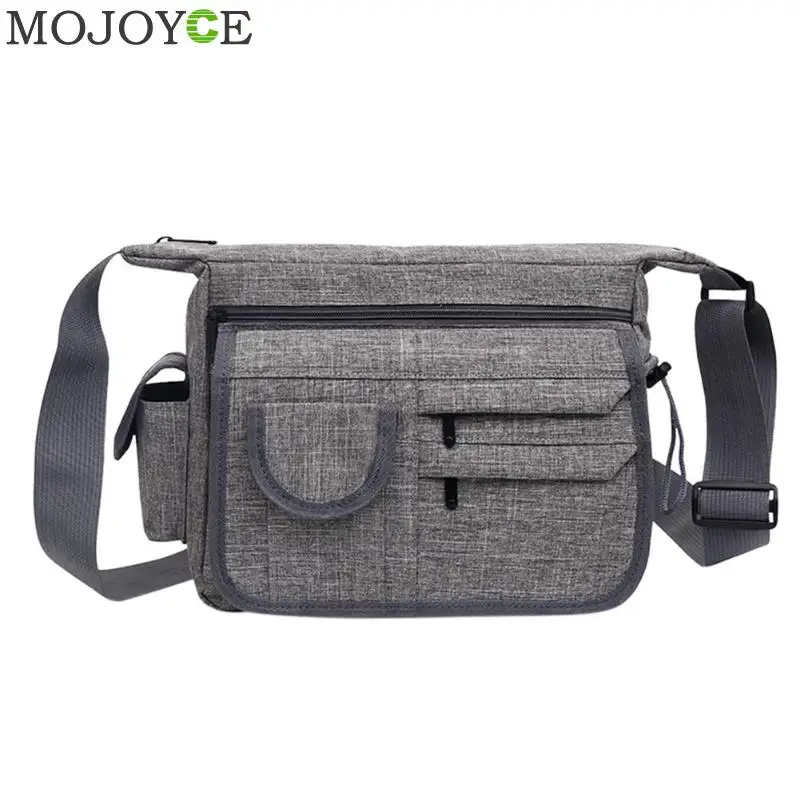 

2018 New Fashion Men's Shoulder Bag Vintage Nylon Men Messenger Bag Korean Style Cool Women Waterproof Handbag High Quality