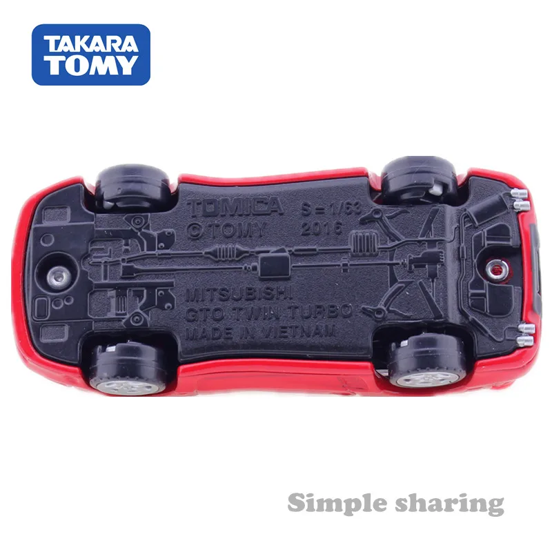 Takara Tomy Tomica Premium 18 Mitsubishi GTO Twin Turbo 1:63 миниатюрная литая игрушечная машинка Pop Roadster