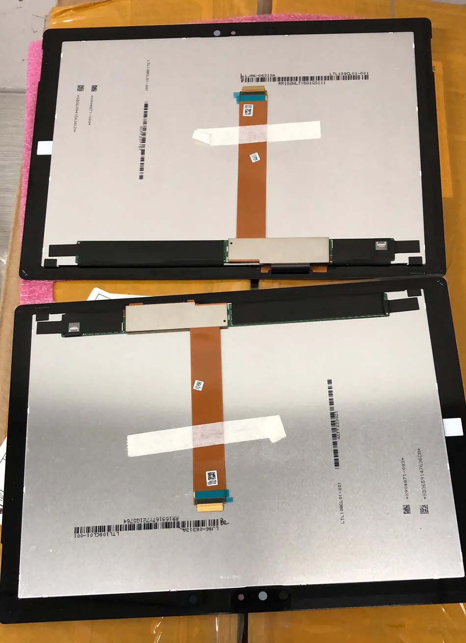 For Microsoft surface 3 Model 1645 lcd display touch screen glass