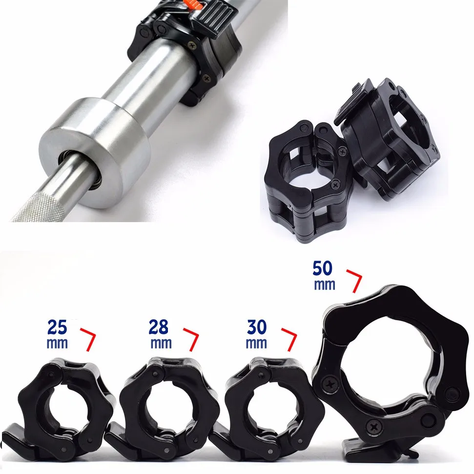 1 Pair Quick Release Weight Lifting Gym Barbell Collar Lock Dumbbell