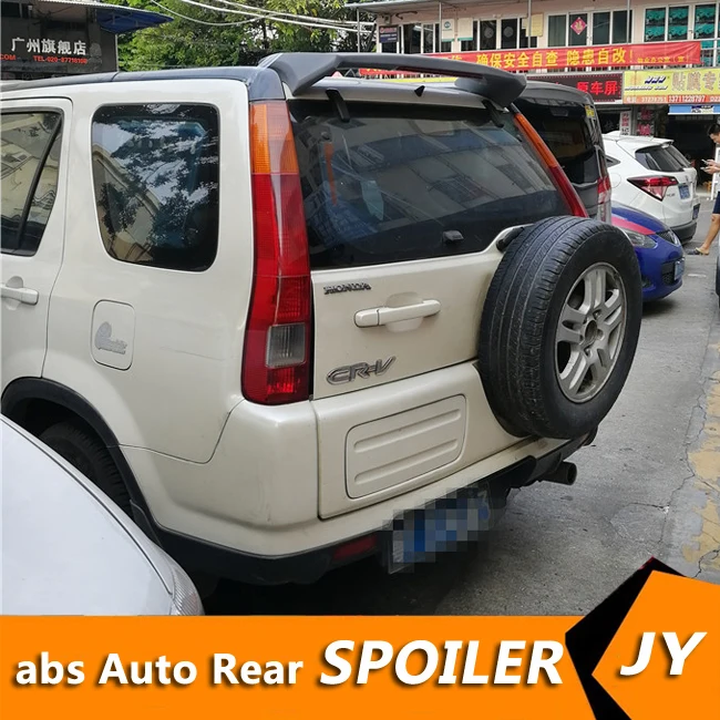 

For HONDA CR-V Spoiler 2001-2003 CRV spoiler High Quality ABS Material Car Rear Wing Primer Color Rear Spoiler