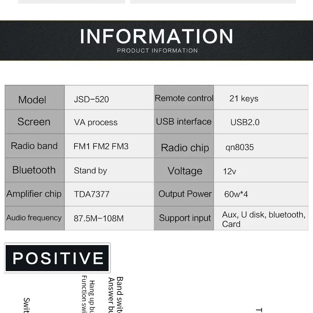 Автомобильное радио Авторадио 1 Din Bluetooth SD MP3 плеер Coche радио авто аудио стерео usb зарядка для телефона