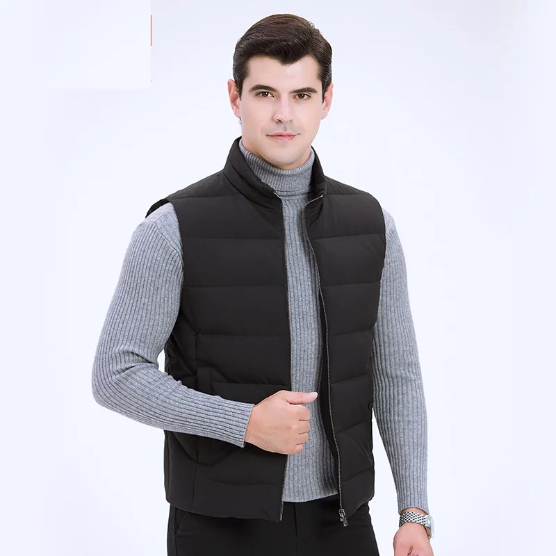 

Men's White Duck Down Jacket Casual Outwear Thick Warm Down Coat Selected Mens Winter Feather Clothing for Men Male 7651 New