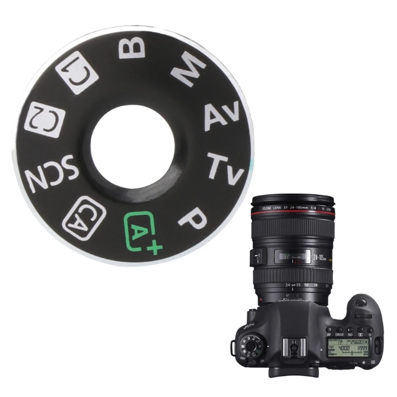 Новая камера Функция набора режимов Крышка для интерфейса Кнопка Запасные части для Canon EOS 6D