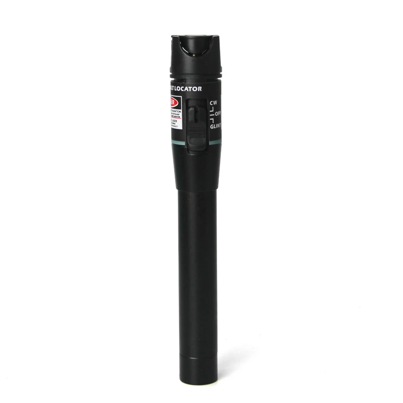 

Visual Fault Locator, 30mW Red Laser Light Fiber Optic Cable Tester Meter for CATV Telecommunication Engineering Maintenance