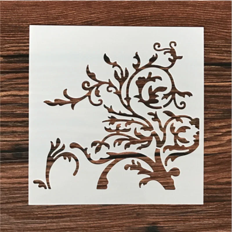 

1PC Branches Vines Flower vine Shaped Reusable Stencil Airbrush Painting Art DIY Home Decor Scrap booking Album Crafts