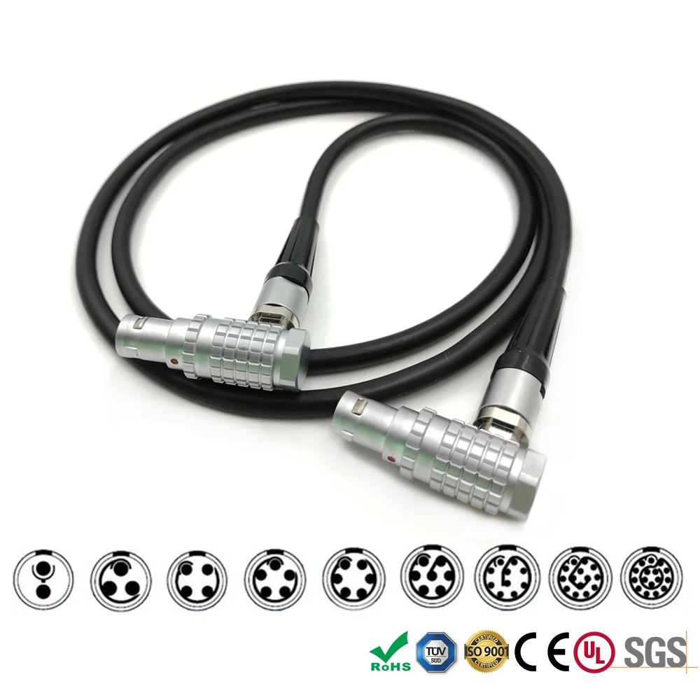 FHG 1B to 2 3 4 5 6 7 8 10 14 16 Pin Коннектор с прямоугольным штекером сварочный Удлинительный