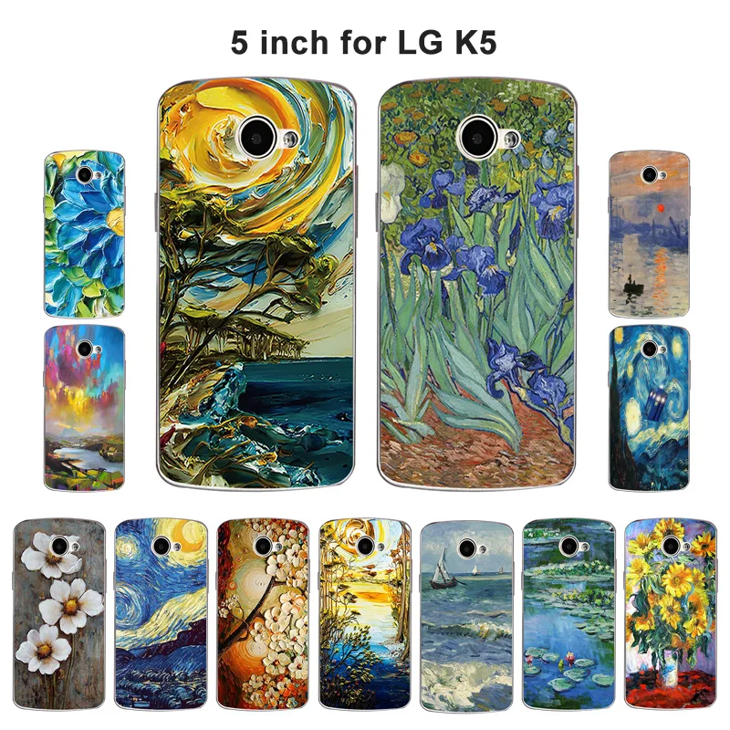 Чехол для LG K5 роскошный мягкий чехол из ТПУ X220 X220DS 5 0 дюйма K искусственная роспись