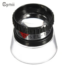 Cymii лучшее качество Новинка 15X Монокулярные Часы увеличительное стекло лупа объектив Ювелирный инструмент лупа для глаз инструмент для ремонта часов