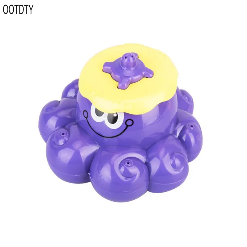 OOTDTY Spray Water Octopus (Random Colour), Can Float Rotate With Fountain Bathtub Shower Pool Bathroom Toy OOTDTY Spray Water Octopus (Random Colour), Can Float Rotate With Fountain Bathtub Shower Pool Bathroom Toy
