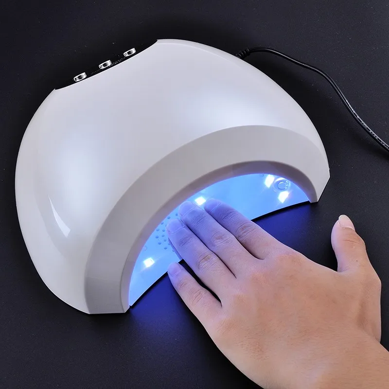 Fast Dry Nail Dryer Machine 48W Led UV Lamp 10S 30S 60S Set 365+405nm