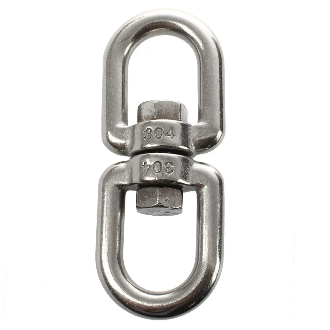 HHTL Stainless Steel 10mm Eye to Eye Swivel for Marine Mooringeyeeye