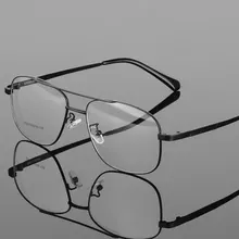 Модные ретро металлические большие круглые очки в коробке, оправа для близорукости, мужские очки, оптические очки по рецепту с двойным мостом