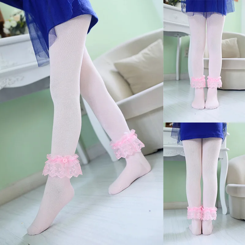 New Arrival Party Clothing Baby Girls Tights Wapiti Cotton Tights Kids